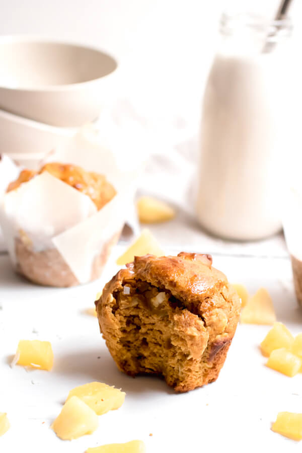 Pineapple Sweet Potato Muffins