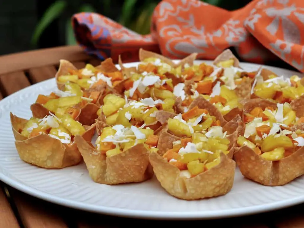 Sweet Potato and Pineapple Salsa