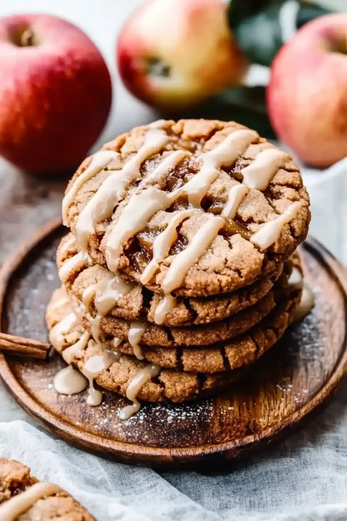 stacks of Apple Butter Cookies