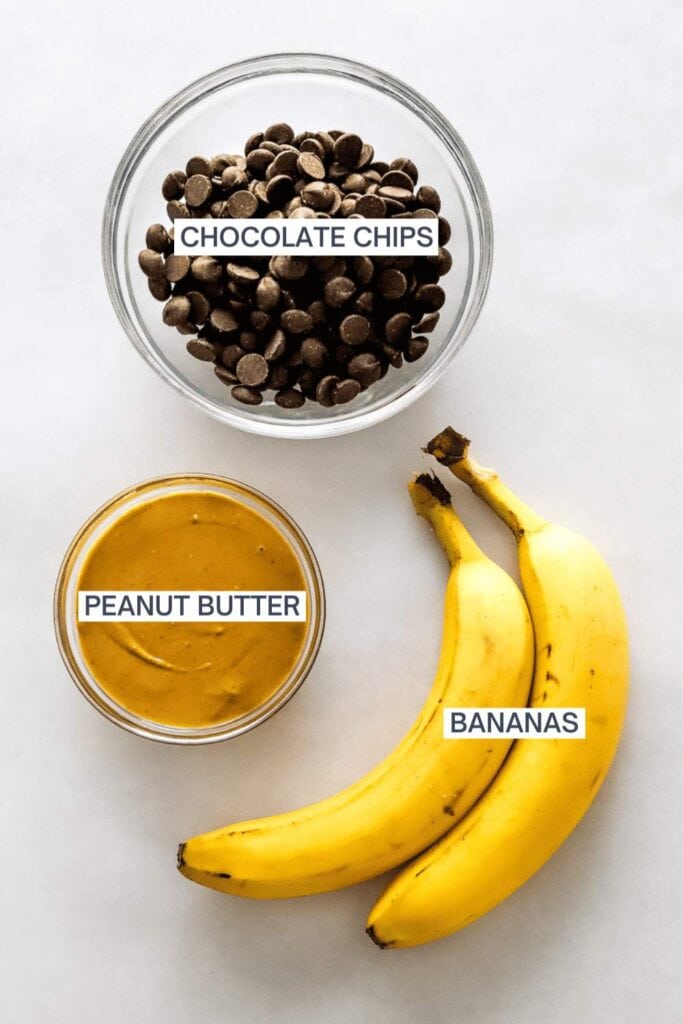 chocolate banana bark ingredients