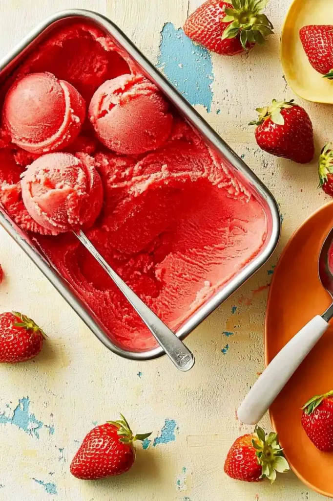 Strawberry Sorbet