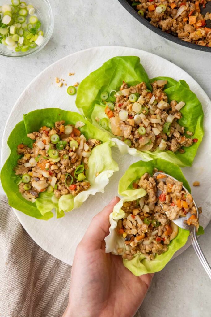 Chicken Lettuce Cups