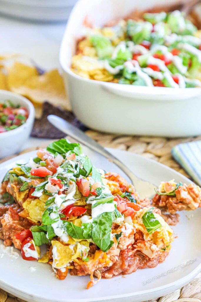 Chicken Taco Casserole