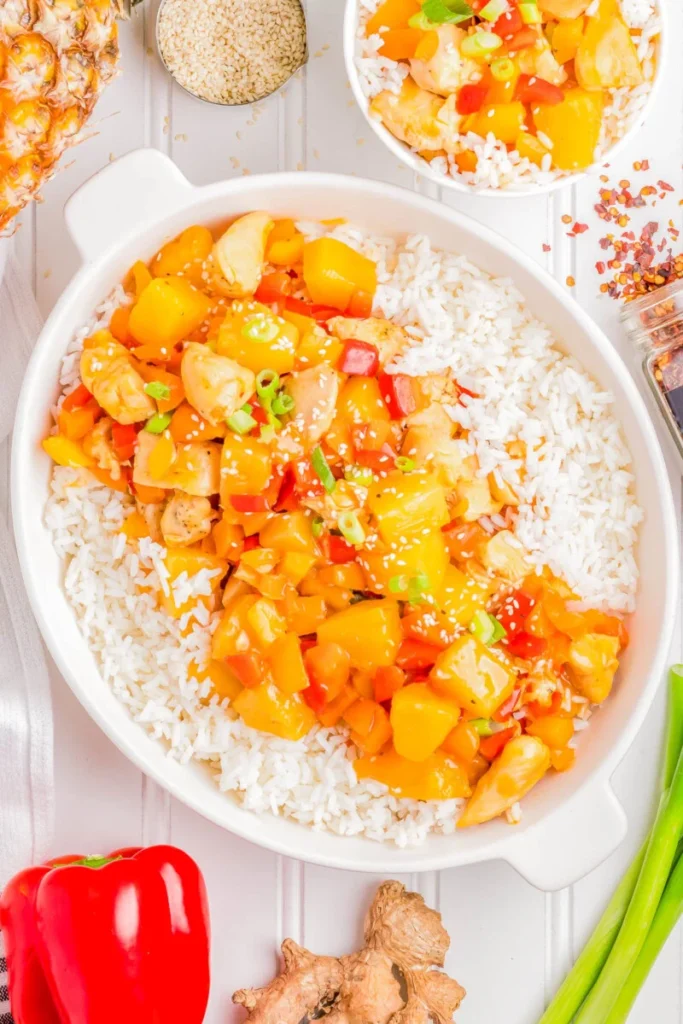 Hawaiian Pineapple Chicken Skillet