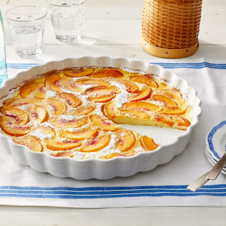 Nectarine Clafoutis