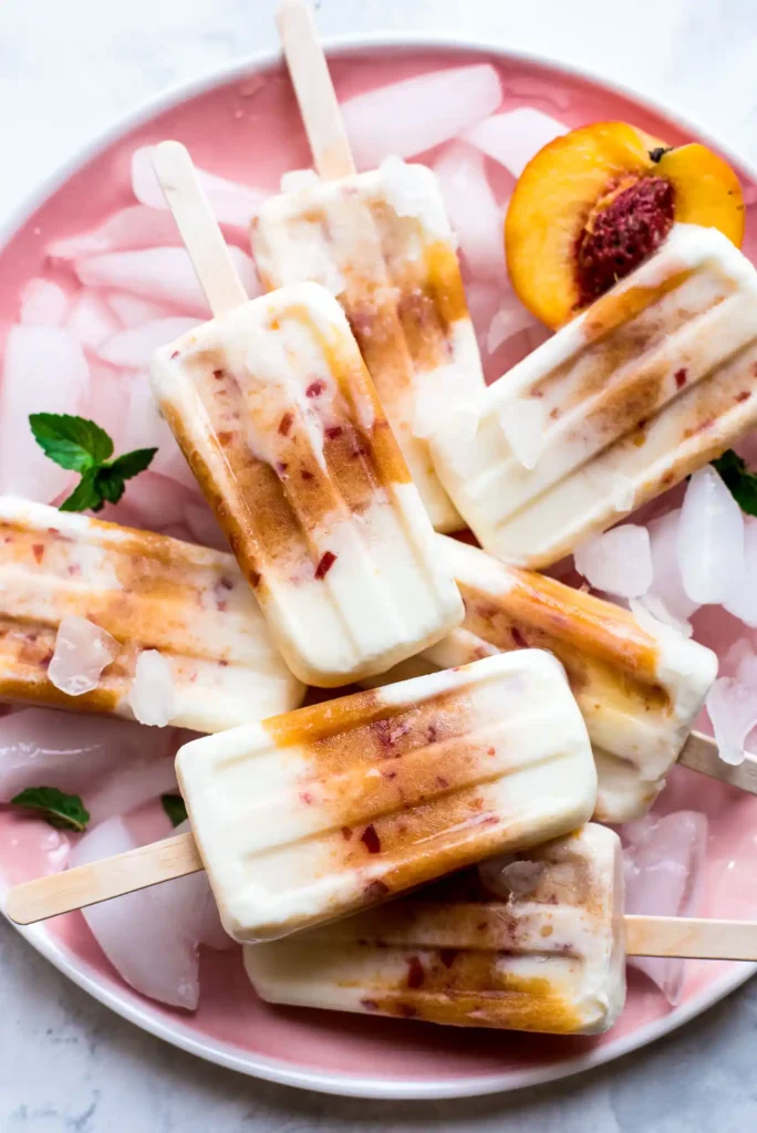 Nectarine Popsicles