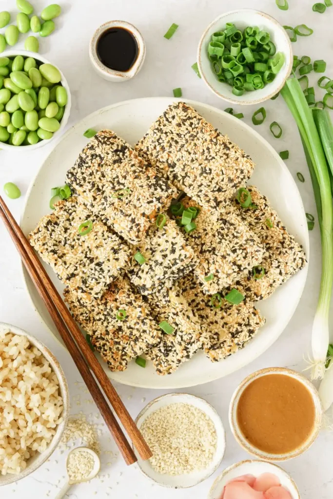 Sesame Crusted Tofu