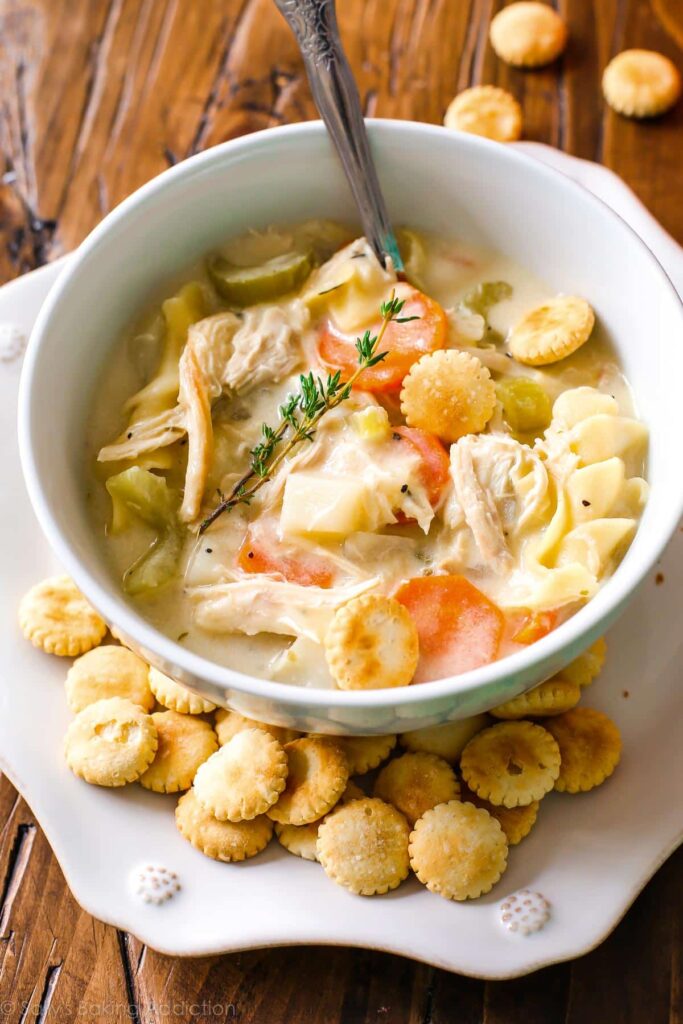 Creamy Chicken Noodle Soup