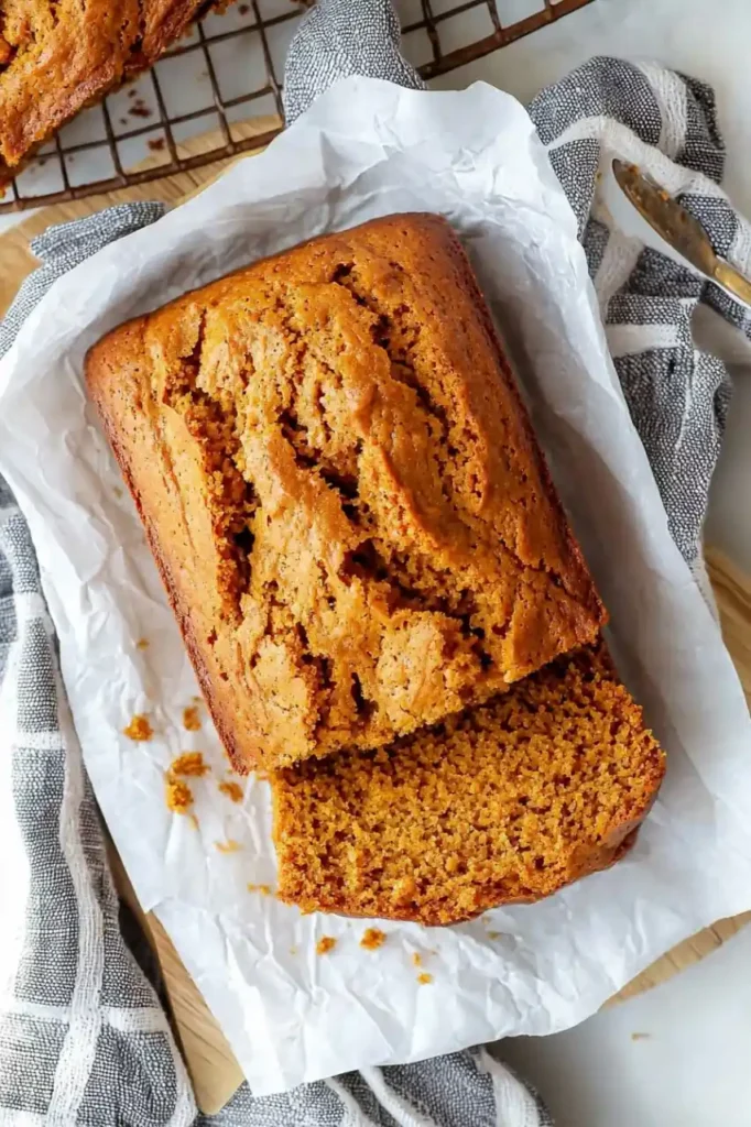 loaf of Pumpkin Bread