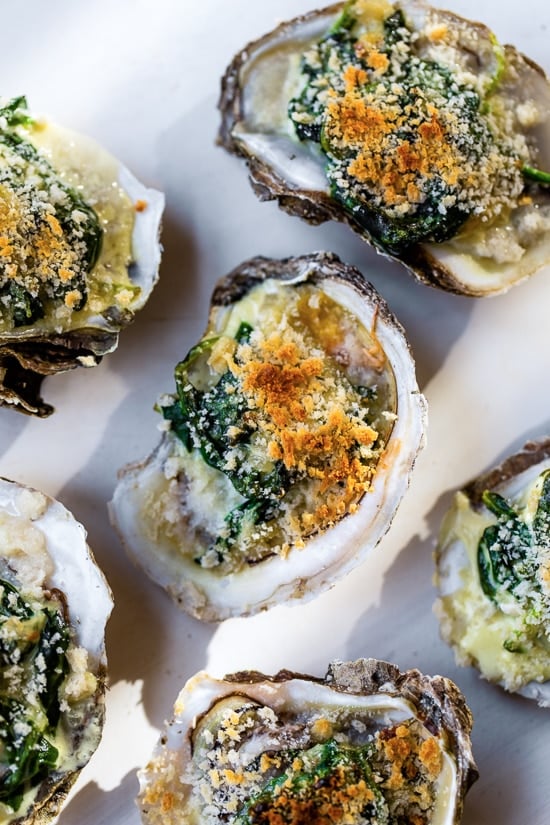 Oysters Rockefeller