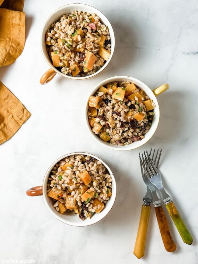 Kale Salad with Quinoa and Cranberries