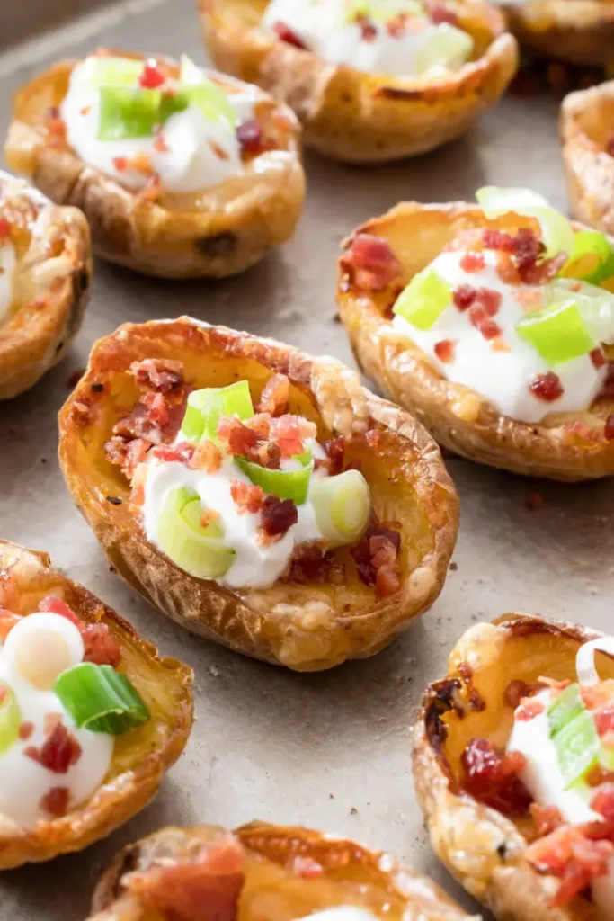 close view of Mini Potato Skins 