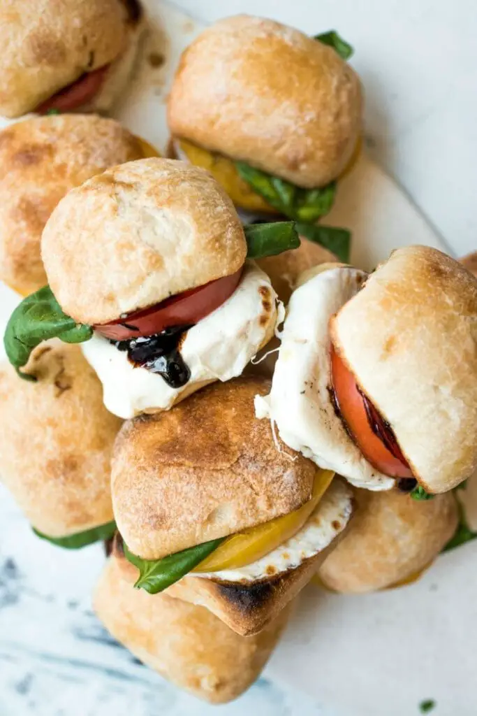 Caprese Sandwich Sliders Recipe