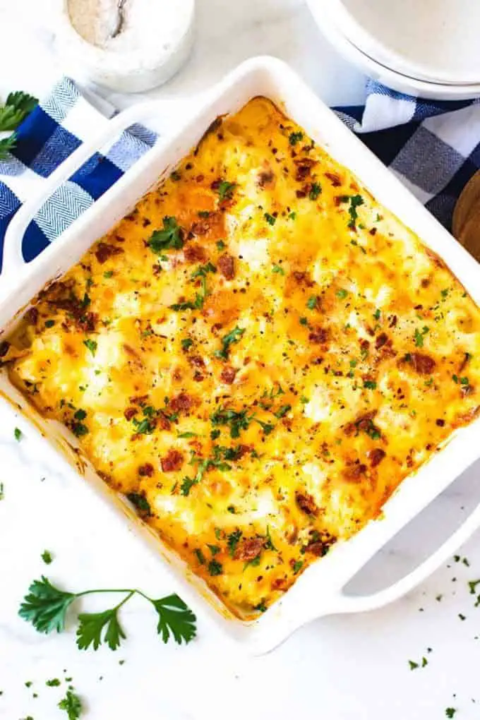 Keto Cauliflower Mac and Cheese