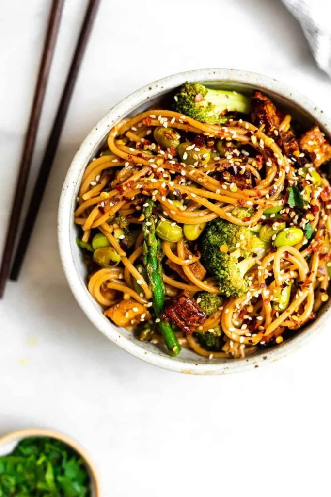 Vegetable Stir-Fry with Noodles