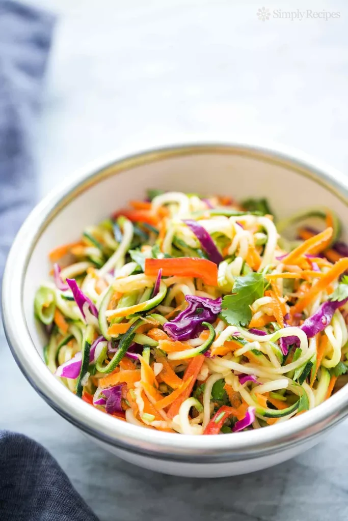 Zucchini Noodle Salad