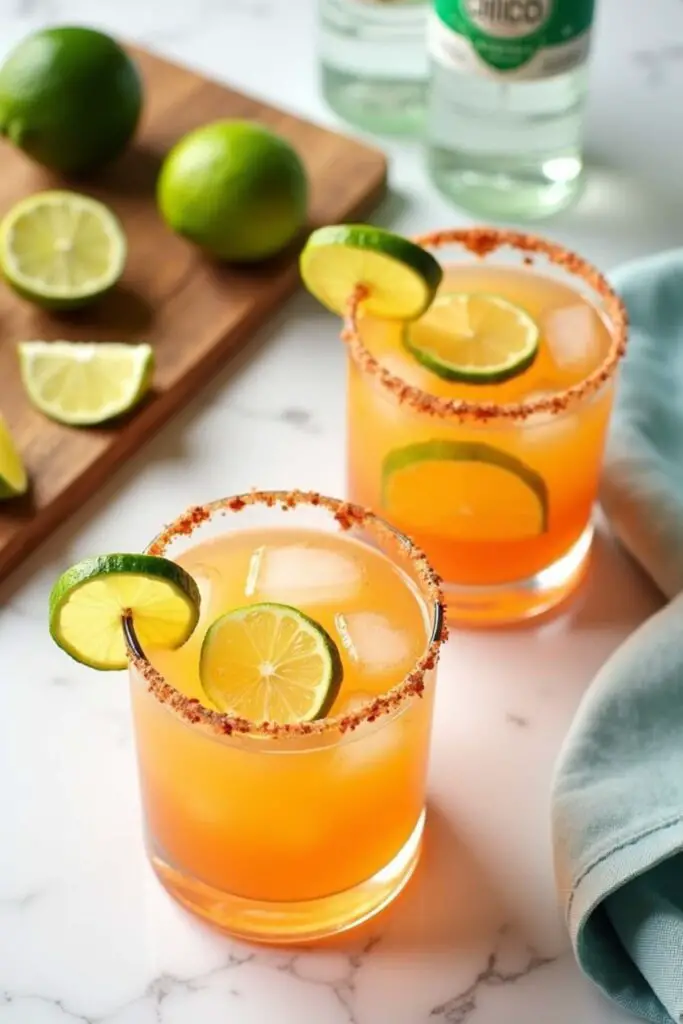 close-up of a vibrant red Texas Roadhouse Porch Rocker cocktail in a tall, textured glass