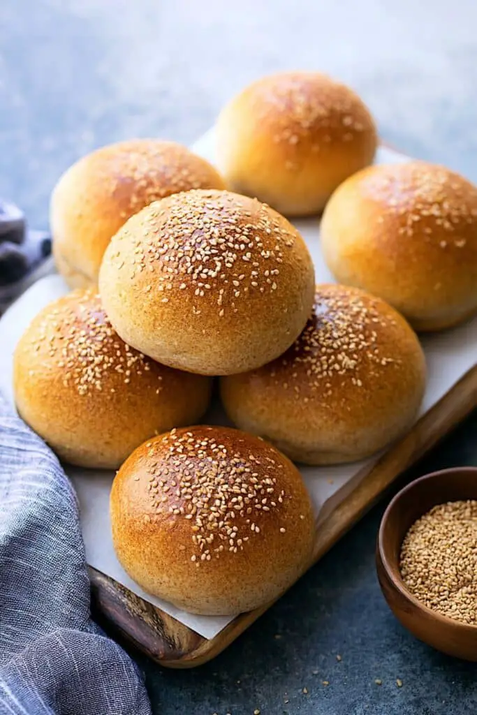 far view of buns