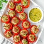 Stuffed Cherry Peppers With Breadcrumbs