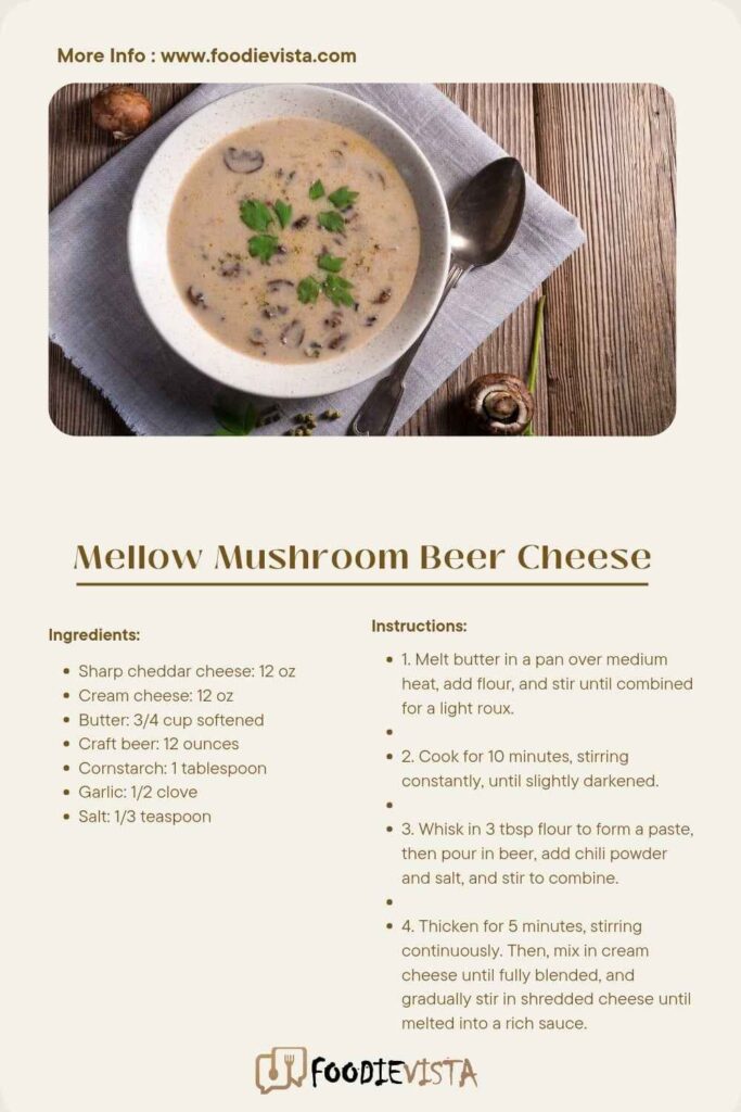 Mellow Mushroom Beer Cheese Recipe 