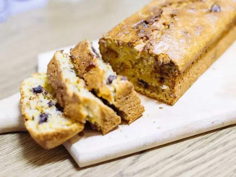 Mediterranean Olive Oil Bread in kitchen