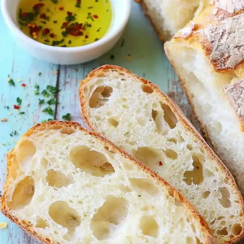 rustic ita;ian bread slice