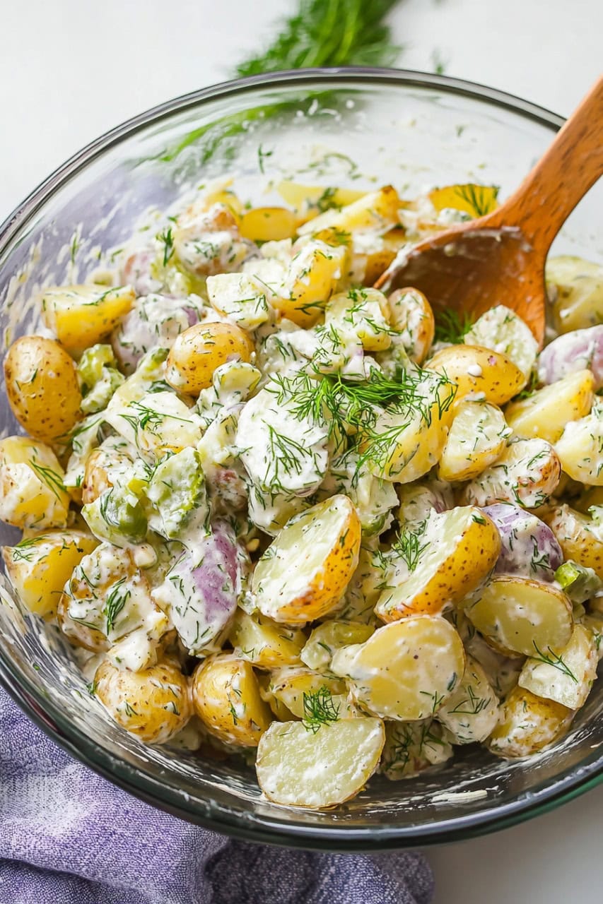 Potato Salad Recipe With Dill Pickle