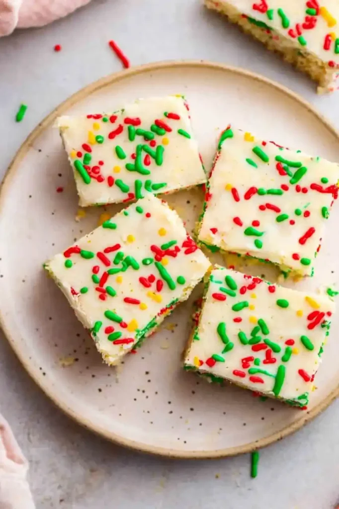 Gluten Free Sugar Cookies Bars