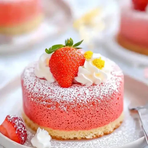 Strawberry Lava Cake
