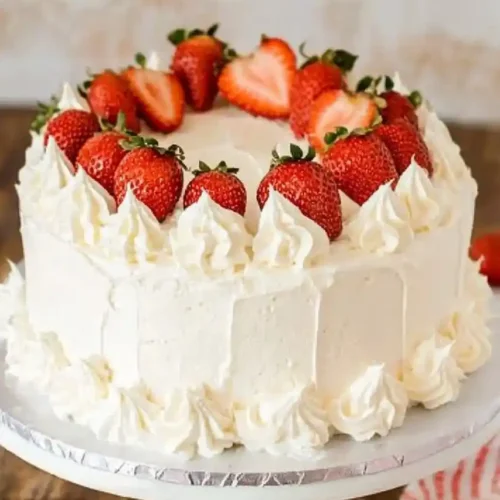 Strawberry White Cake