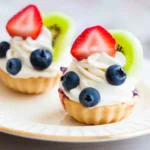 two fruit tarts
