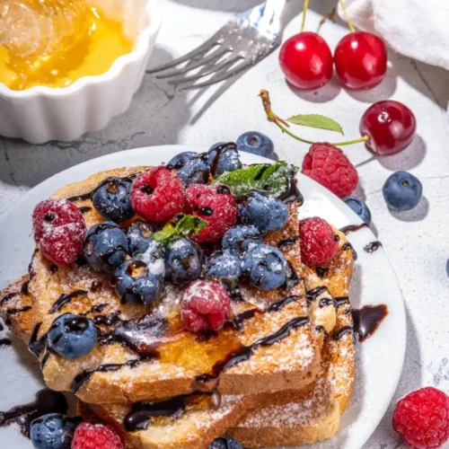 Mixed Berry French Toast Bake - FoodieVista