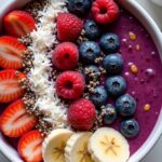 Chia Seed Pudding in white bowl