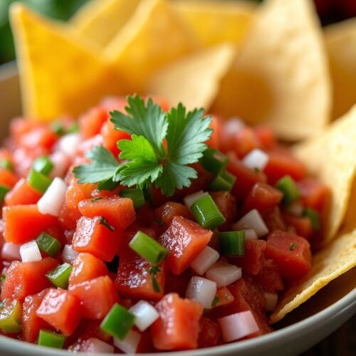 Salsa with Fresh Tomatoes