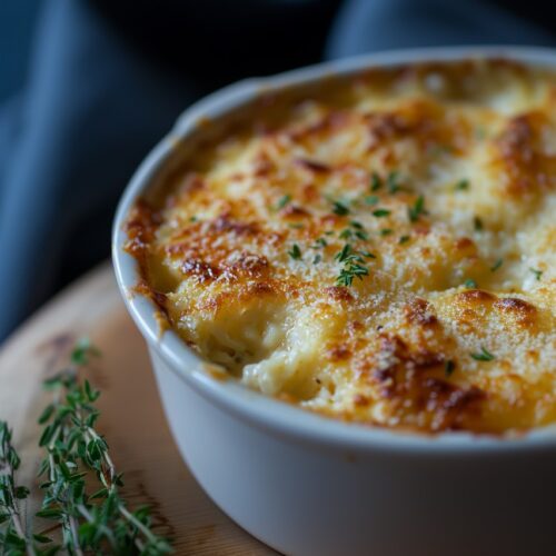 french Onion Soup Rice Recipe in dish