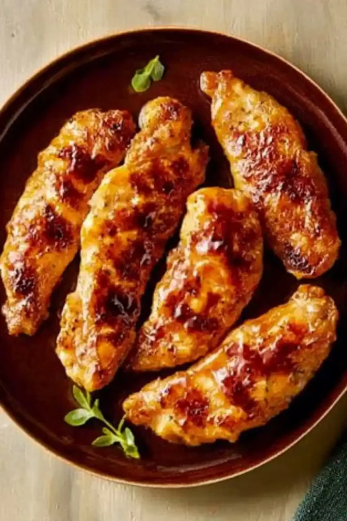 chicken tenderlion after frying ,