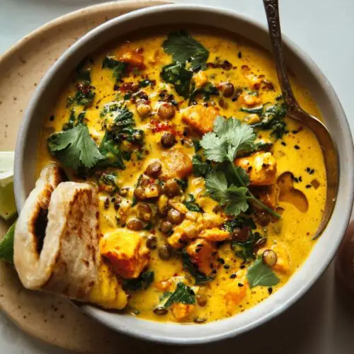 Ginger Sweet Potato Coconut Milk Stew