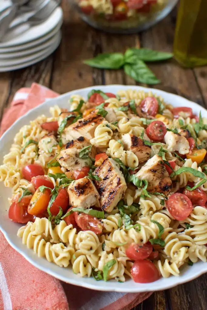 Final look of pasta salad